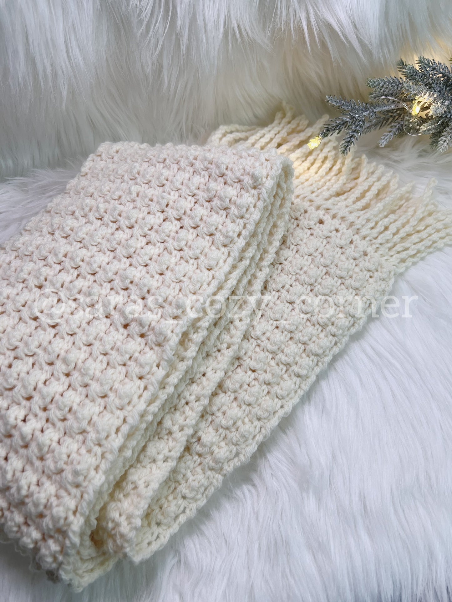 The Snuggle Trail oversized scarf