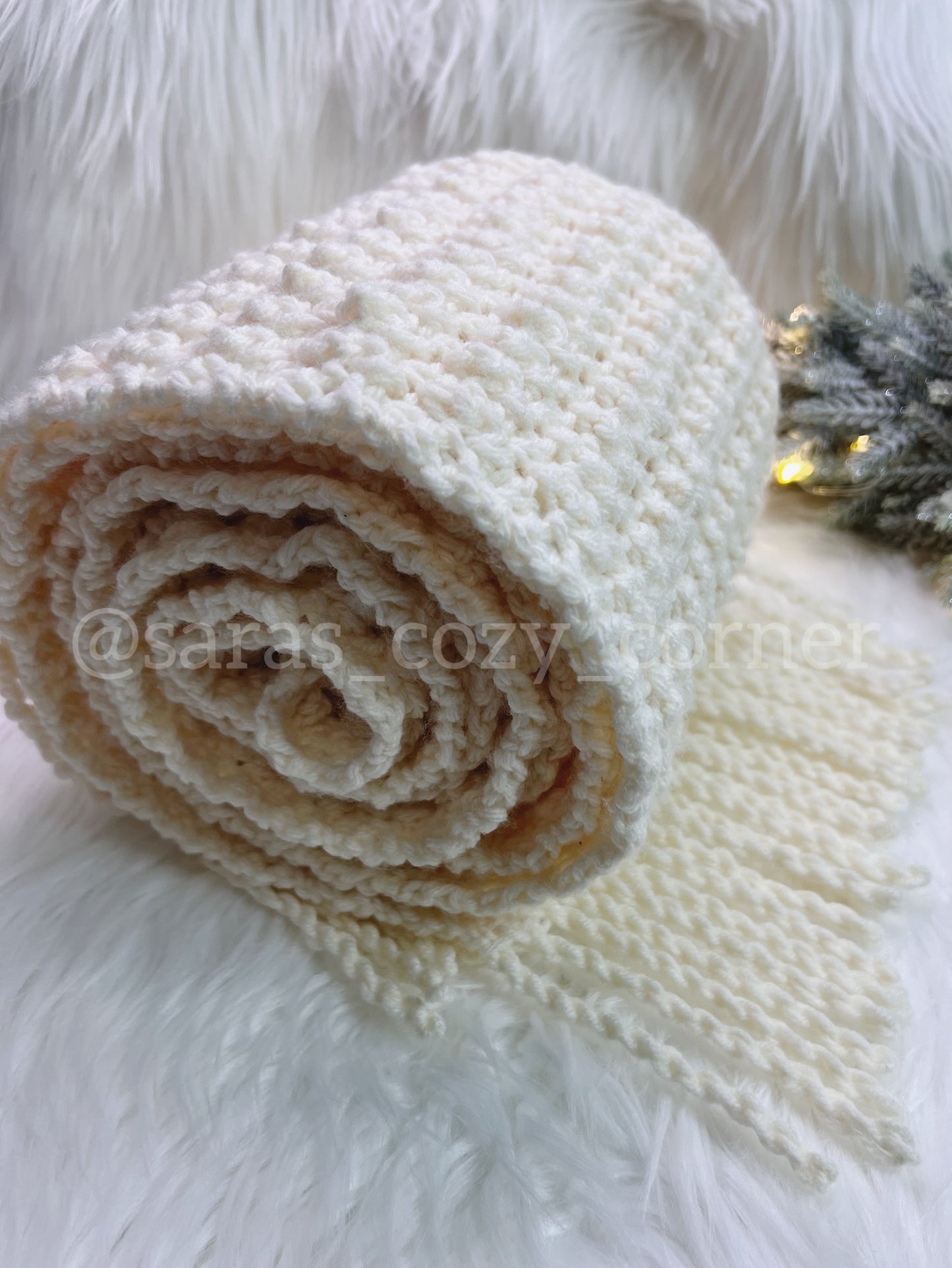 The Snuggle Trail oversized scarf
