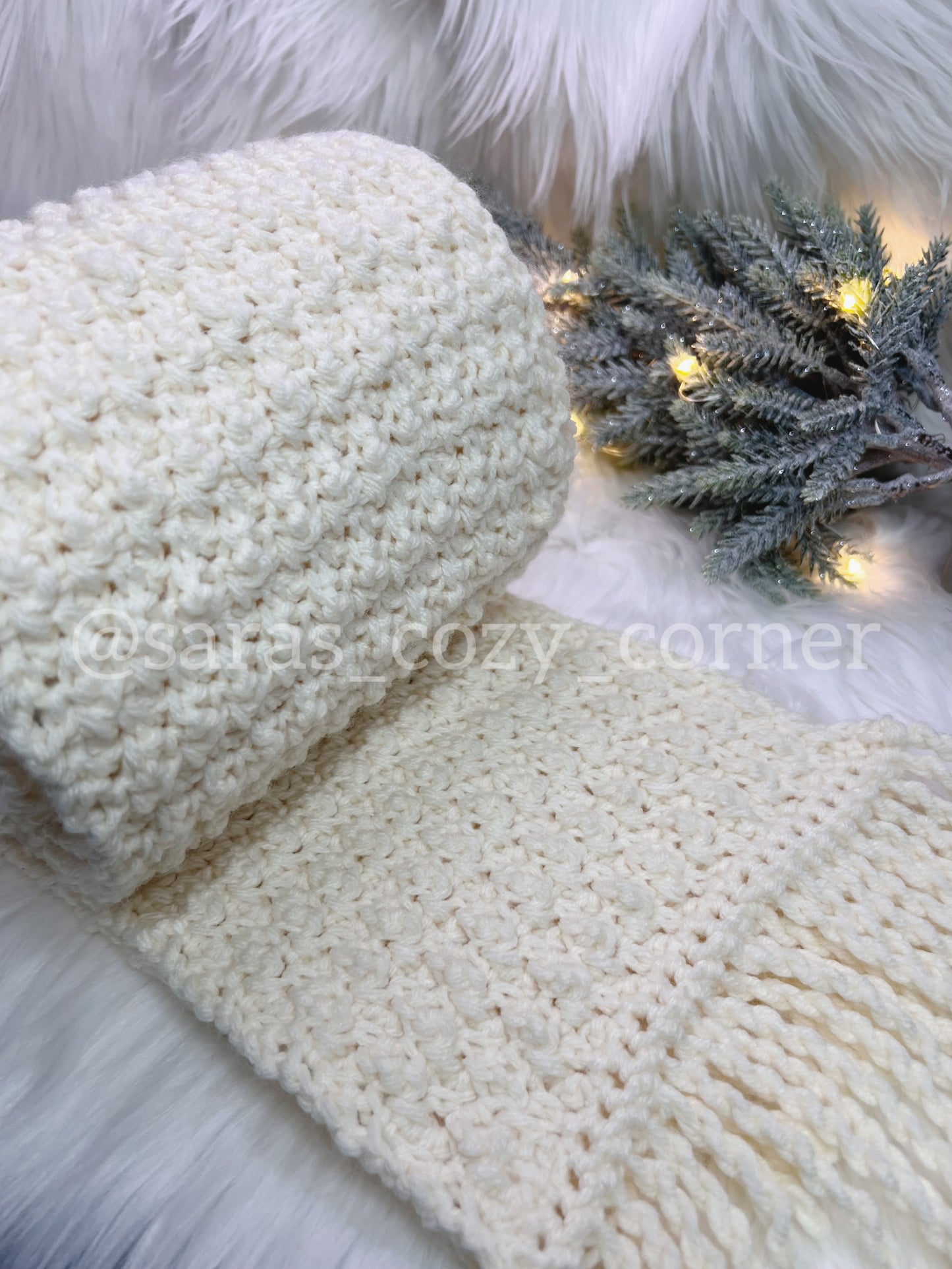 The Snuggle Trail oversized scarf