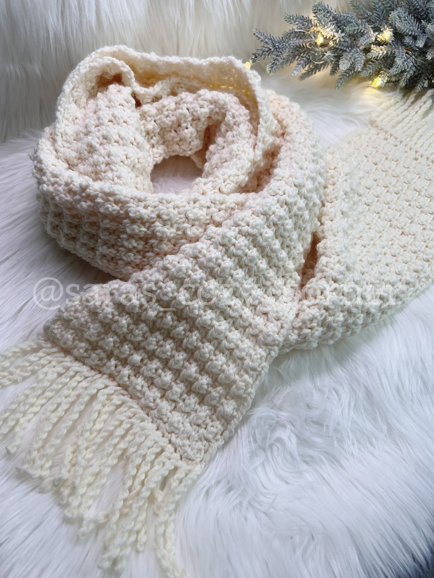 The Snuggle Trail oversized scarf