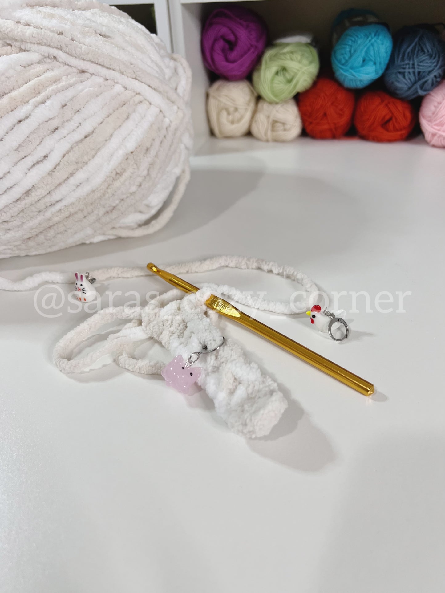 The Farm Buddies stitch markers