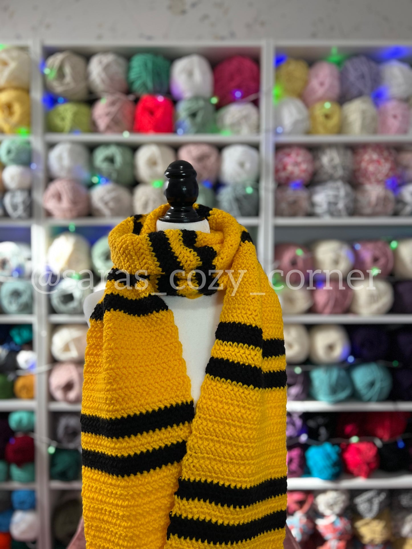 The Magic School crochet scarf