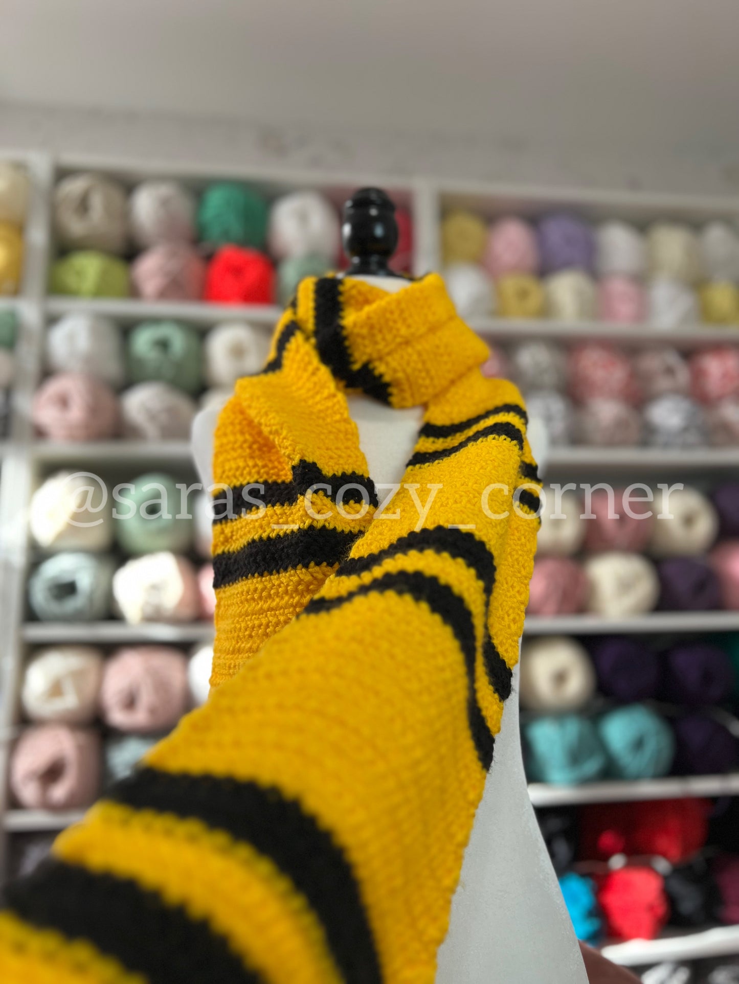 The Magic School crochet scarf