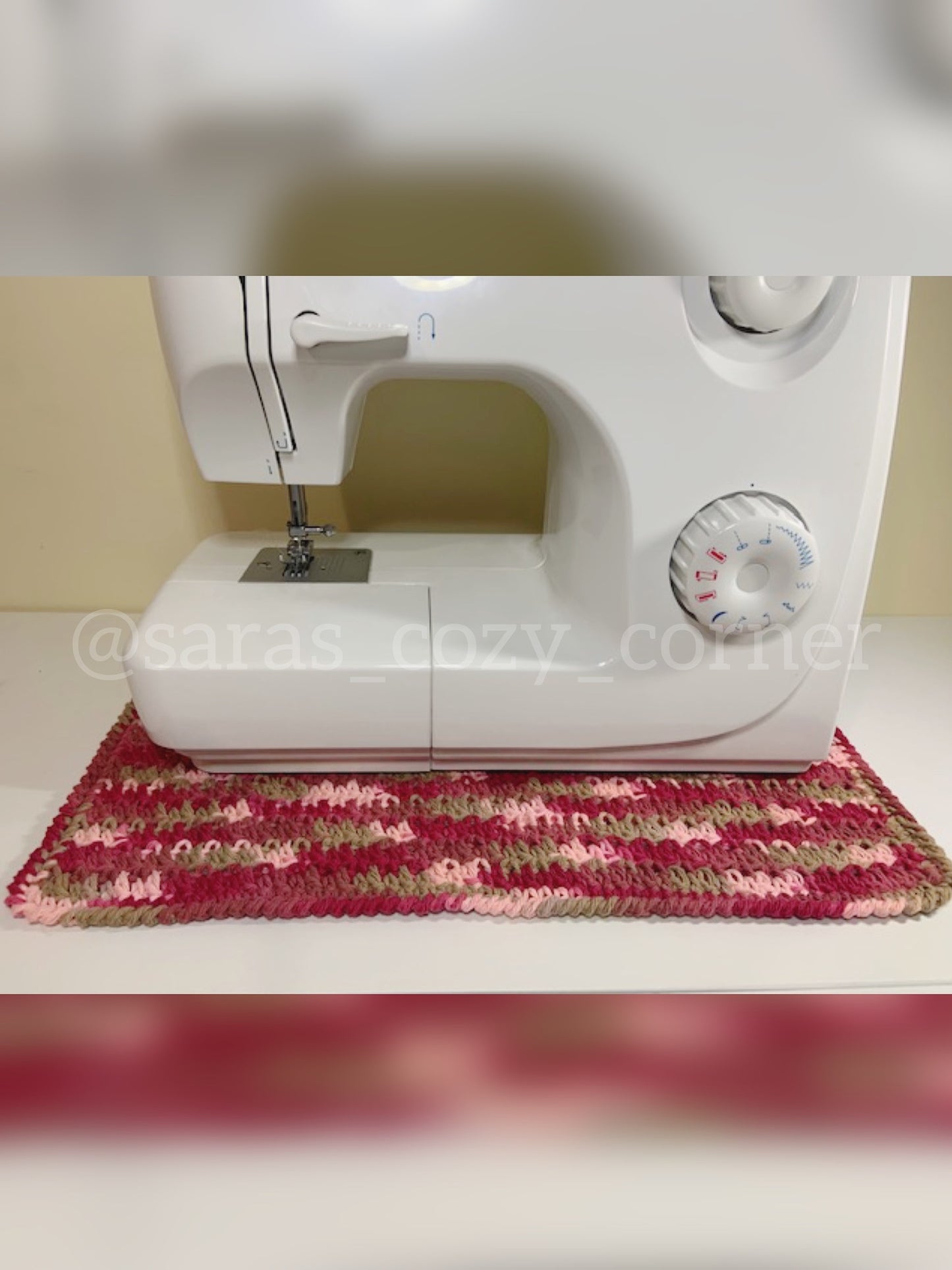 multipurpose rectangular mat crochet pattern PDF