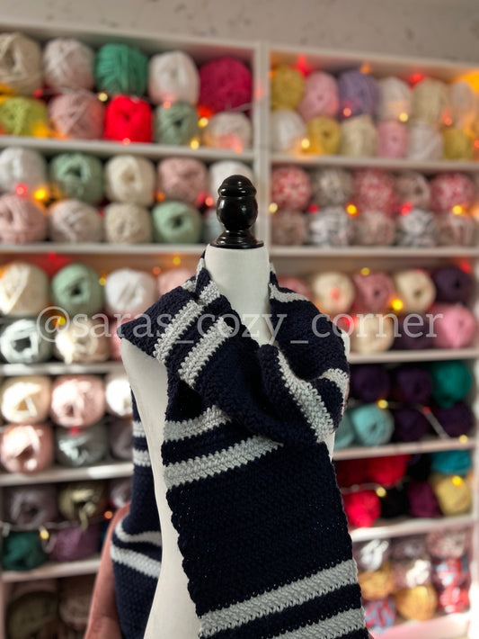 The Magic School crochet scarf