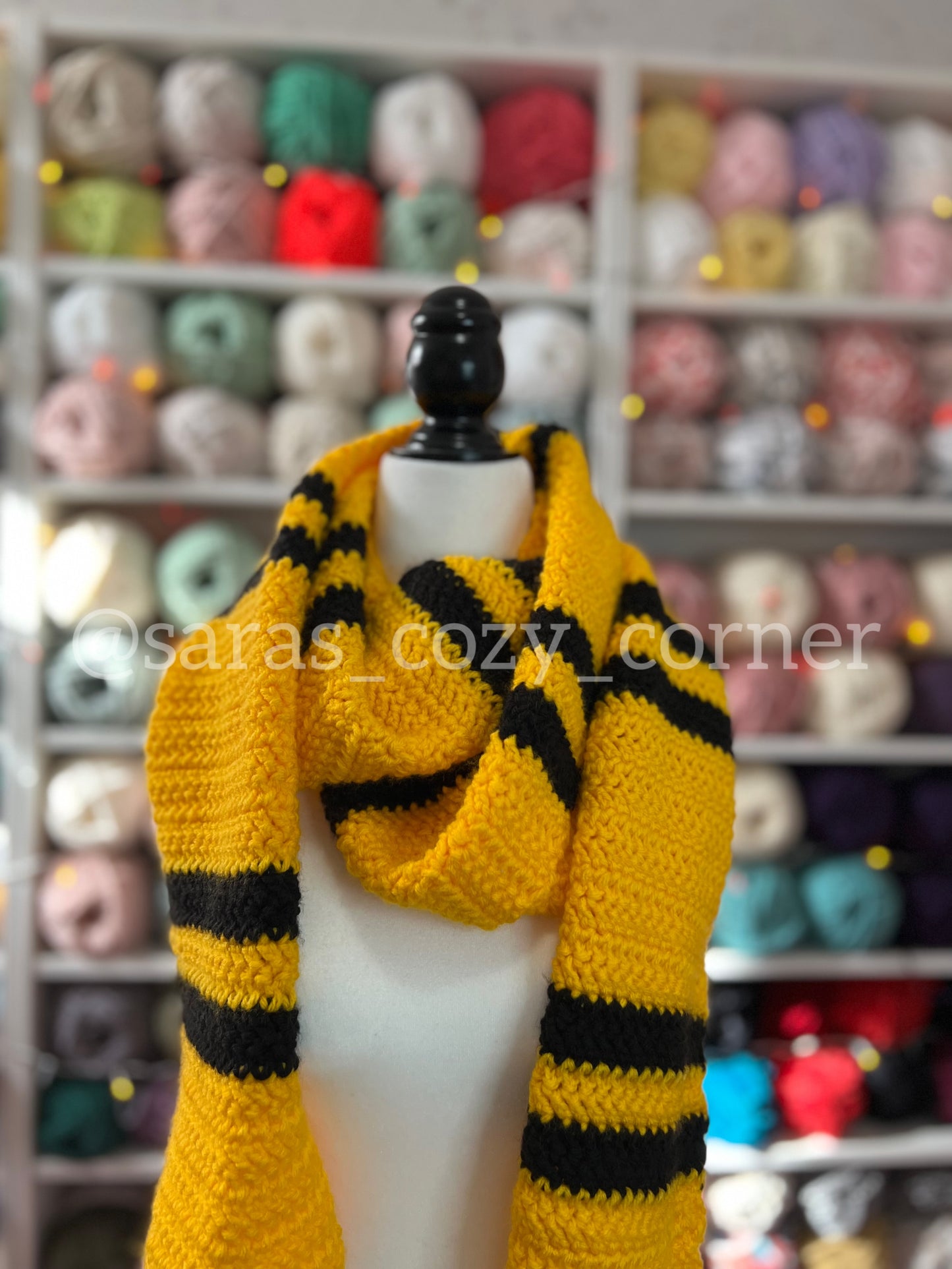 The Magic School crochet scarf