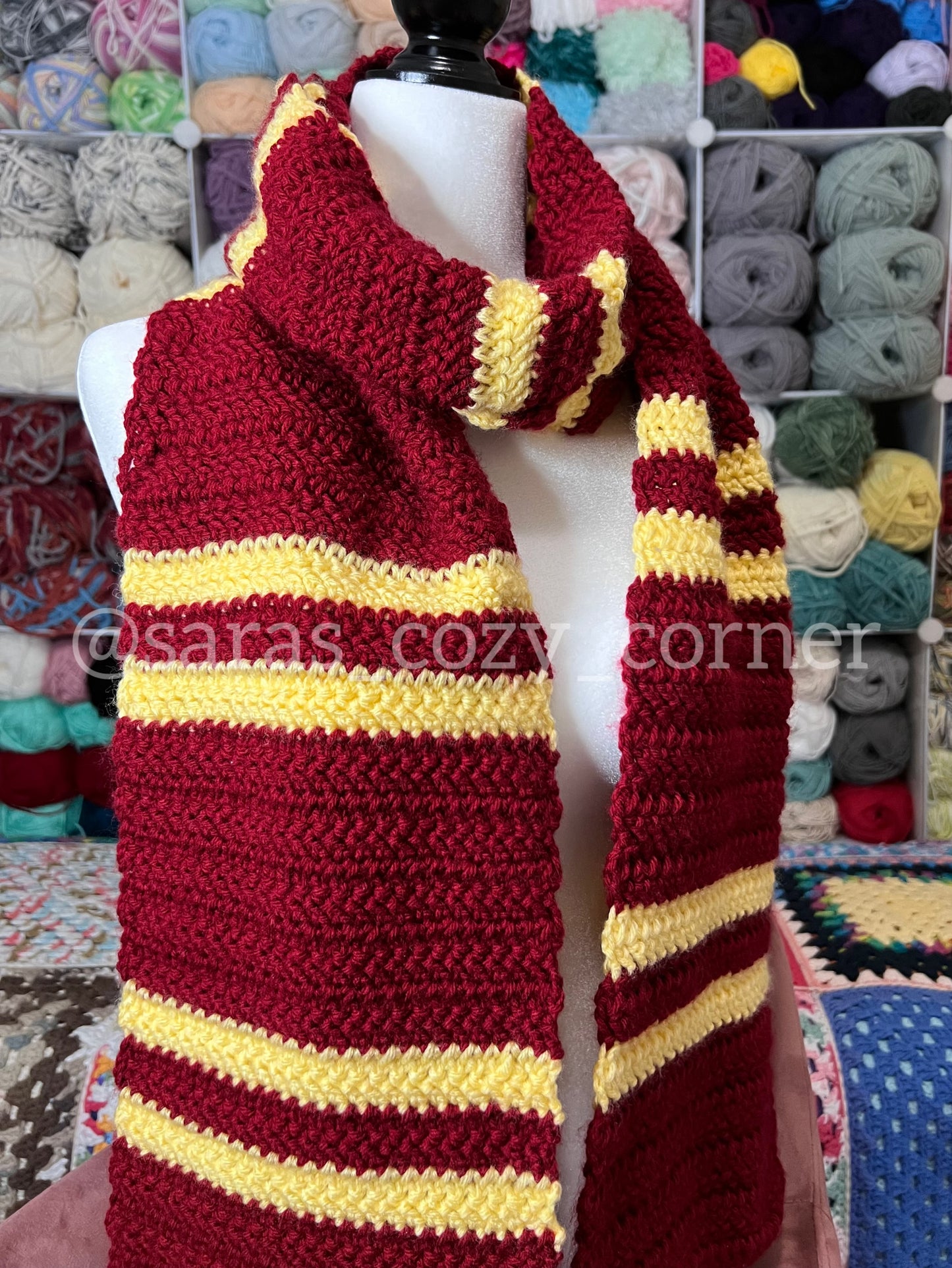 The Magic School scarf crochet pattern PDF