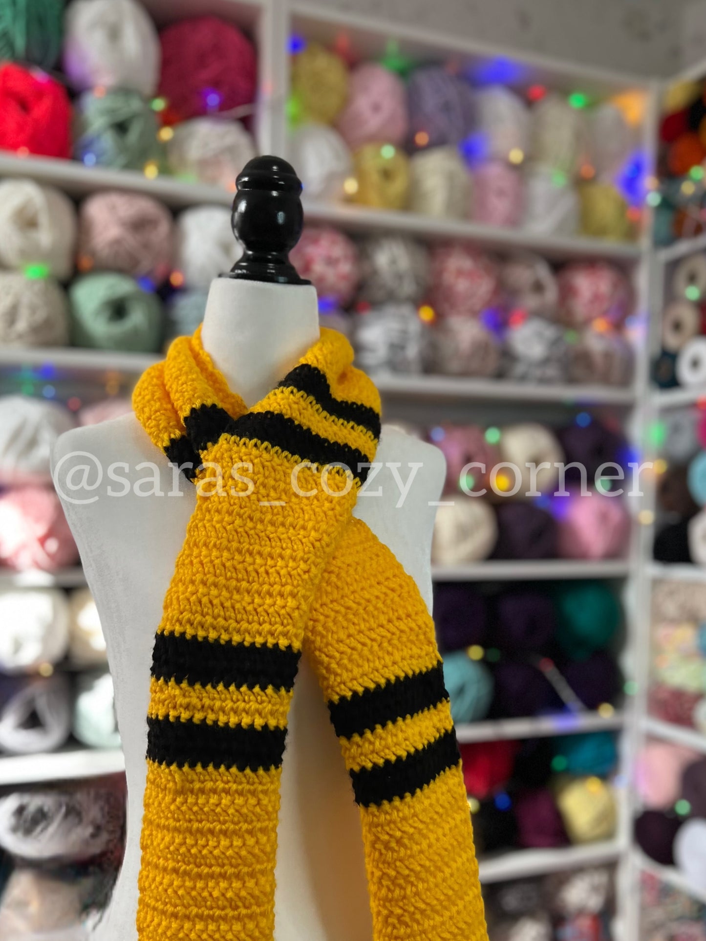 The Magic School crochet scarf