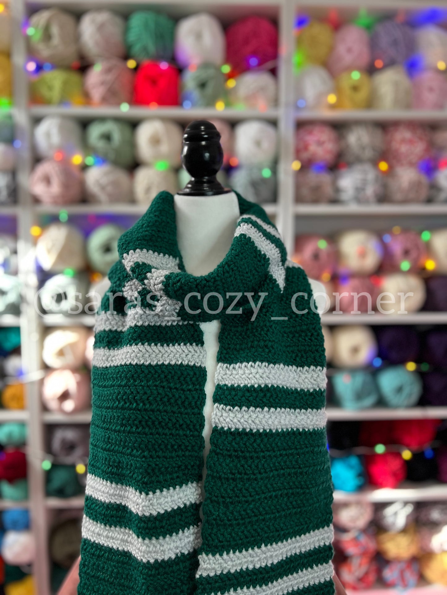 The Magic School crochet scarf