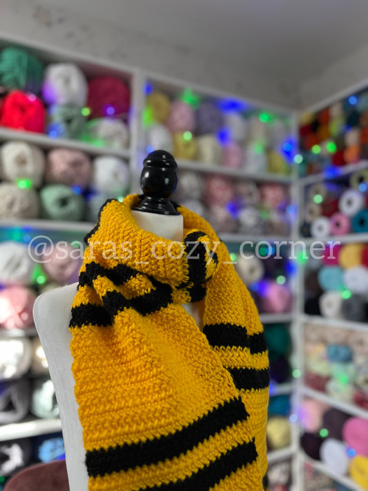 The Magic School crochet scarf