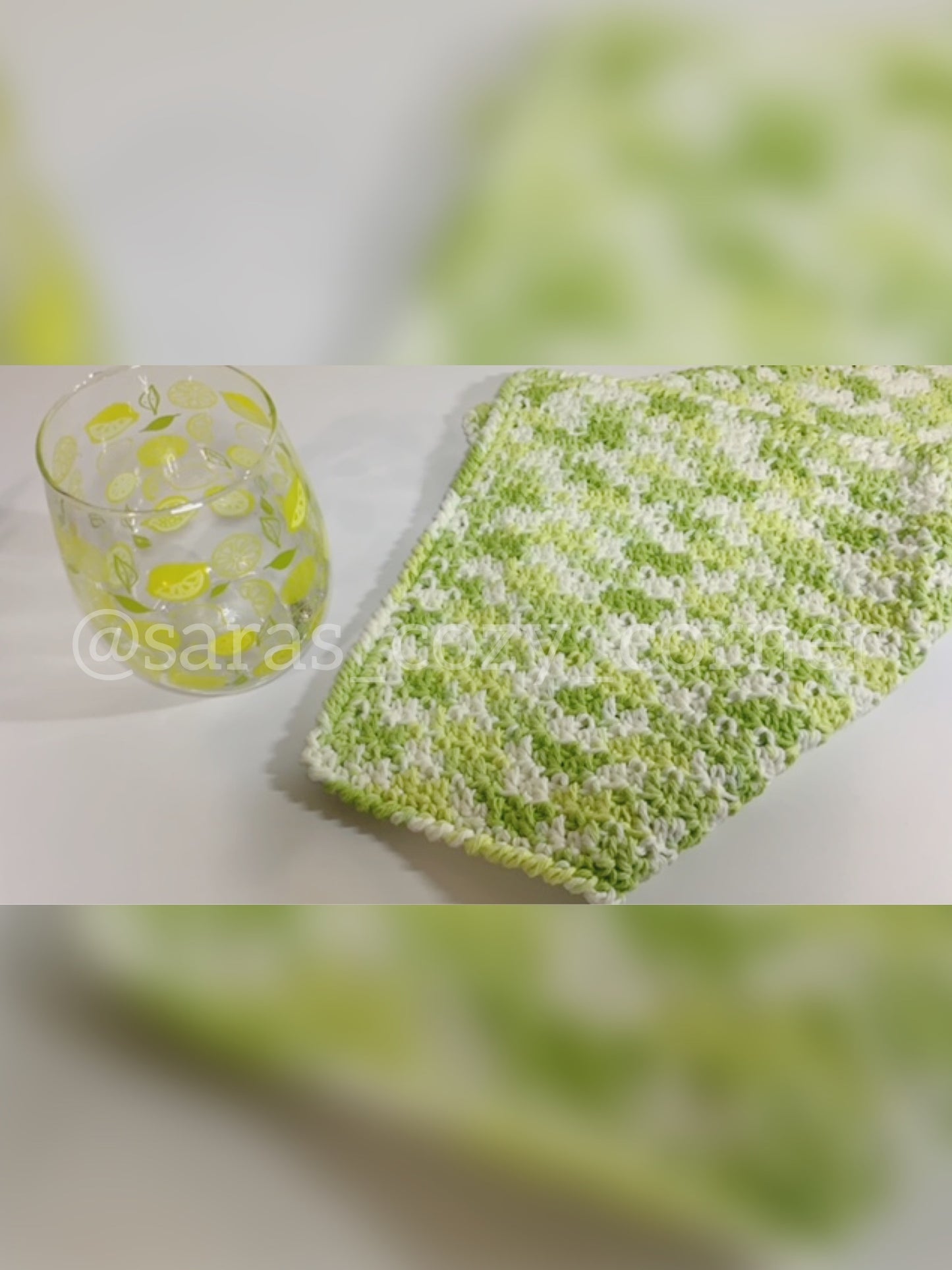 multipurpose rectangular mat crochet pattern PDF