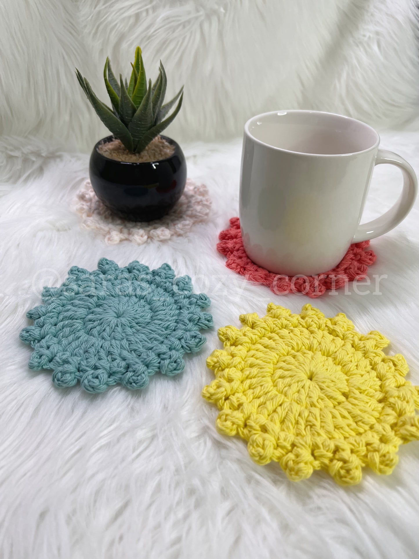 The Summer Breeze coasters set