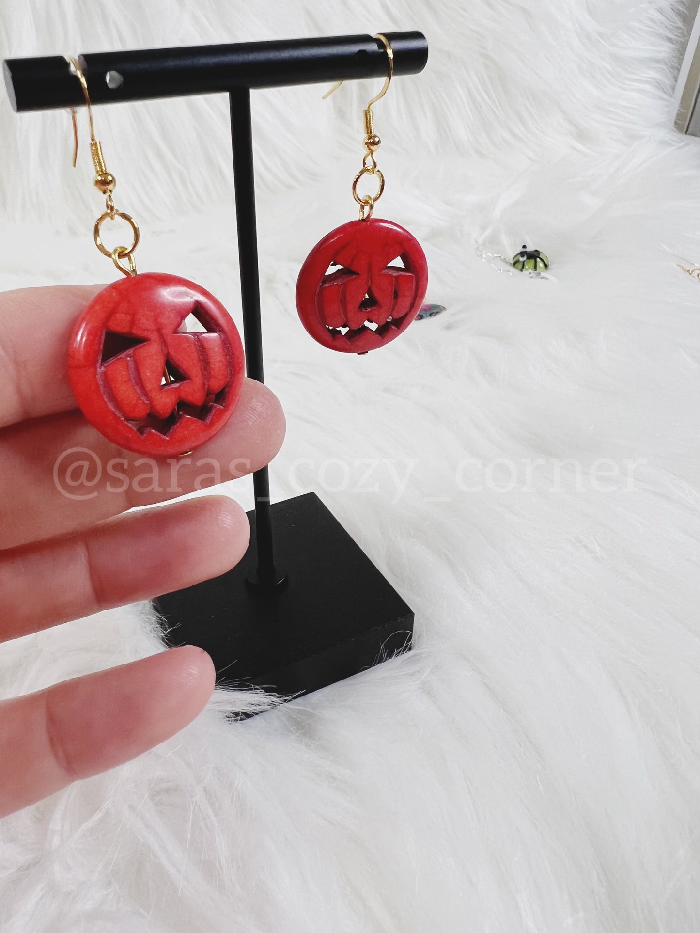 Jack-O-Lantern dangles