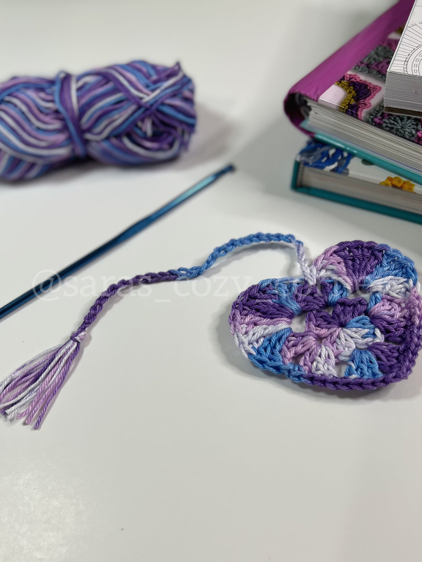 The Lavender Bliss bookmark