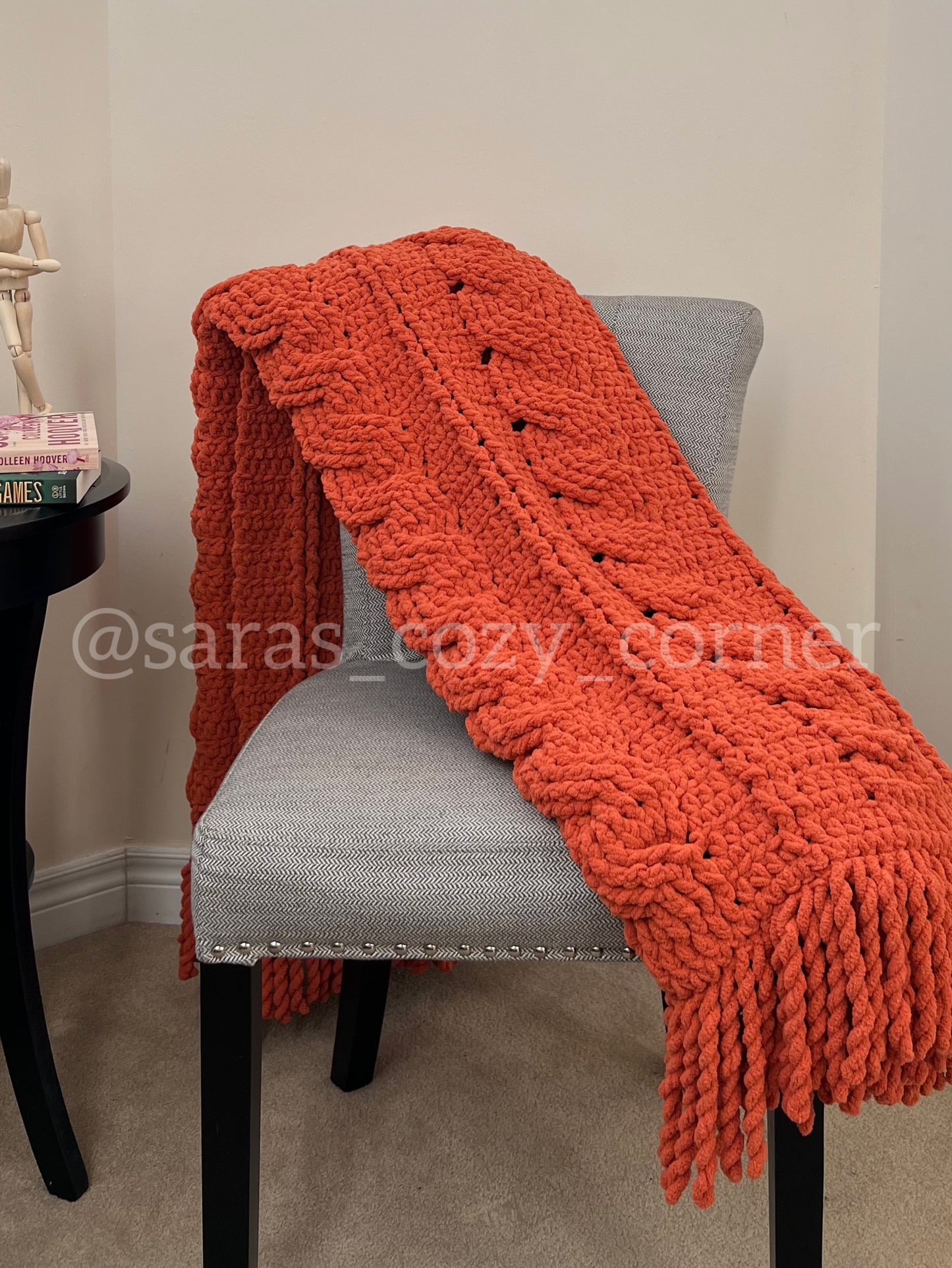 The Pumpkin Spice Comfort throw