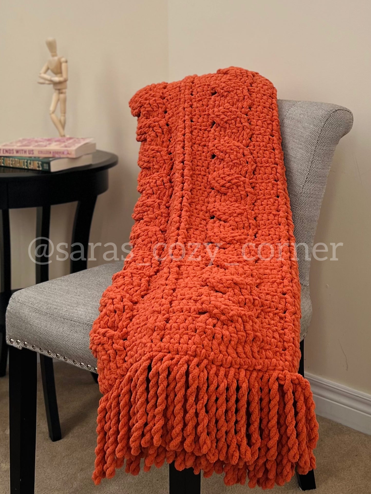 The Pumpkin Spice Comfort throw