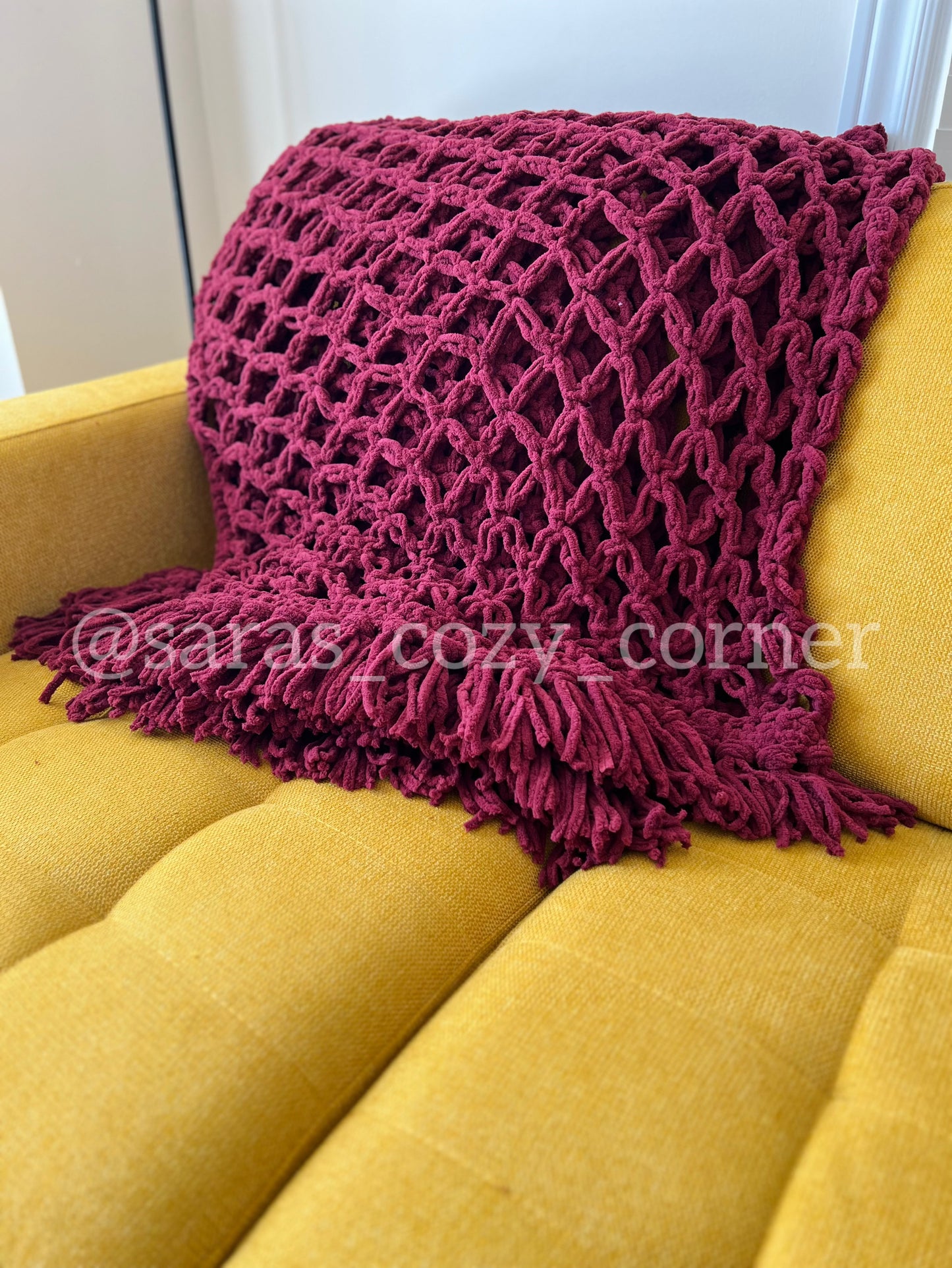 The Love Knot throw