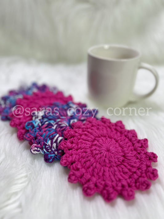 The Radiant Ombre coasters set