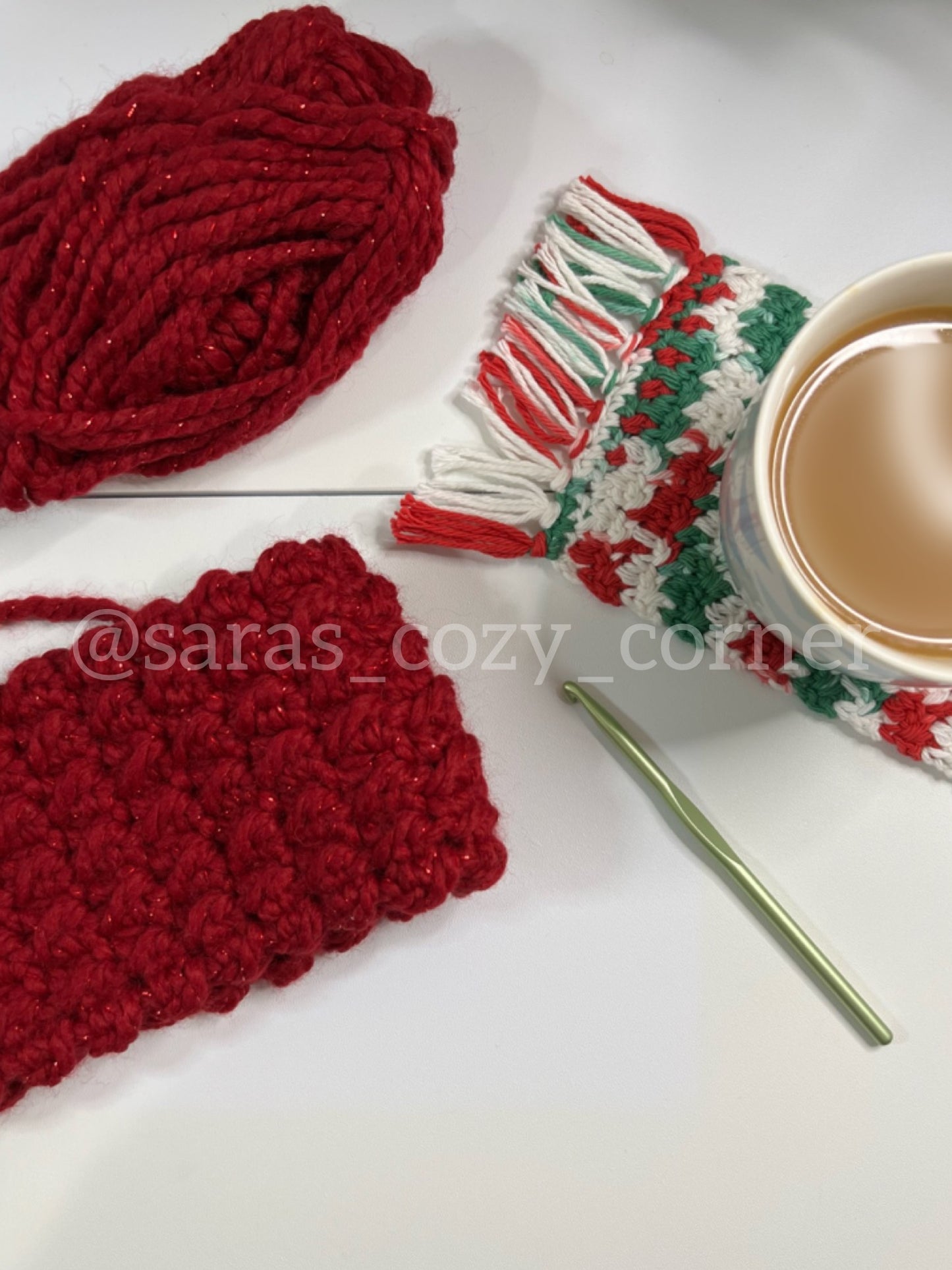 Super easy ear warmer crochet pattern PDF