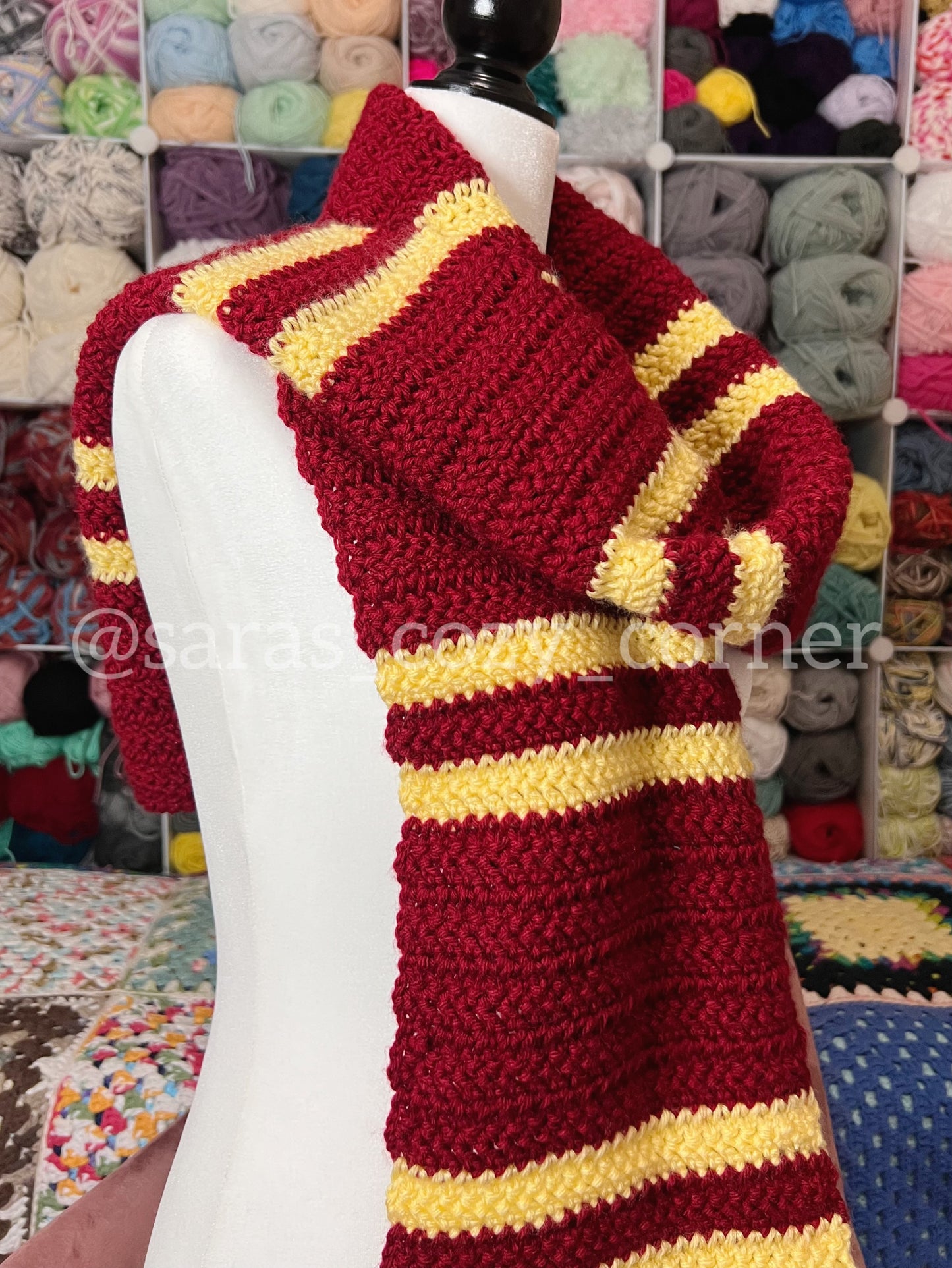 The Magic School scarf crochet pattern PDF