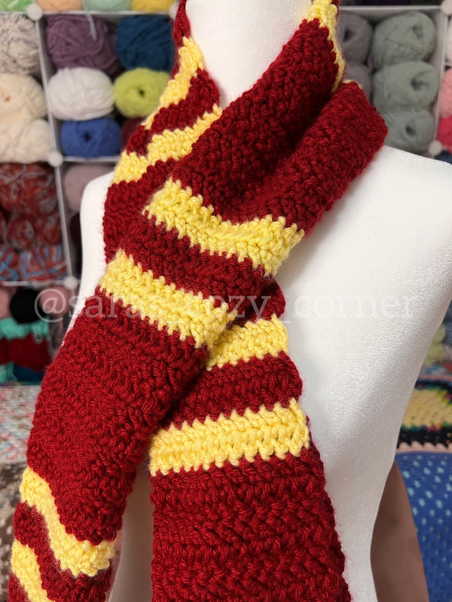 The Magic School scarf crochet pattern PDF