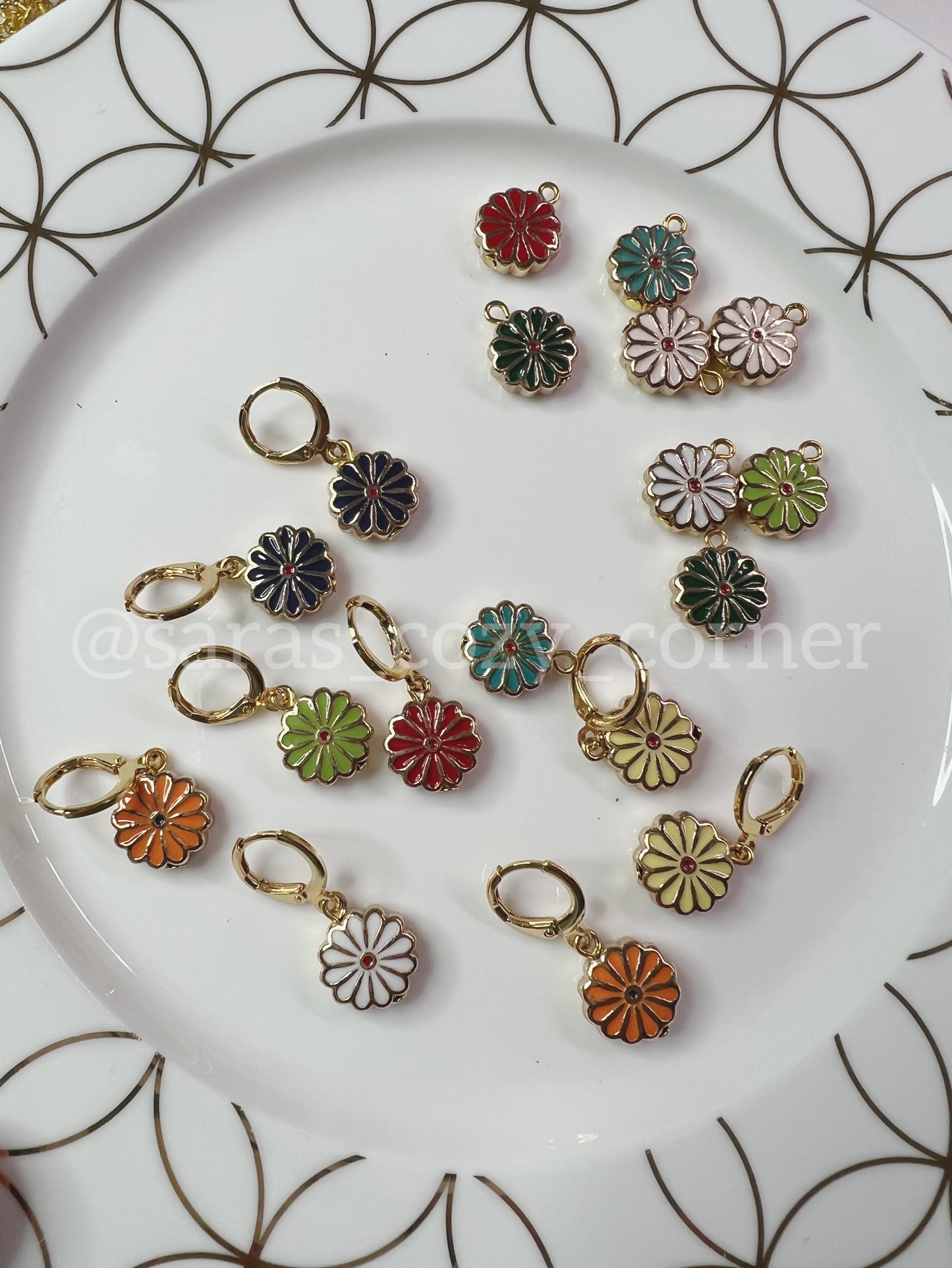 Daisy Stitch Markers set