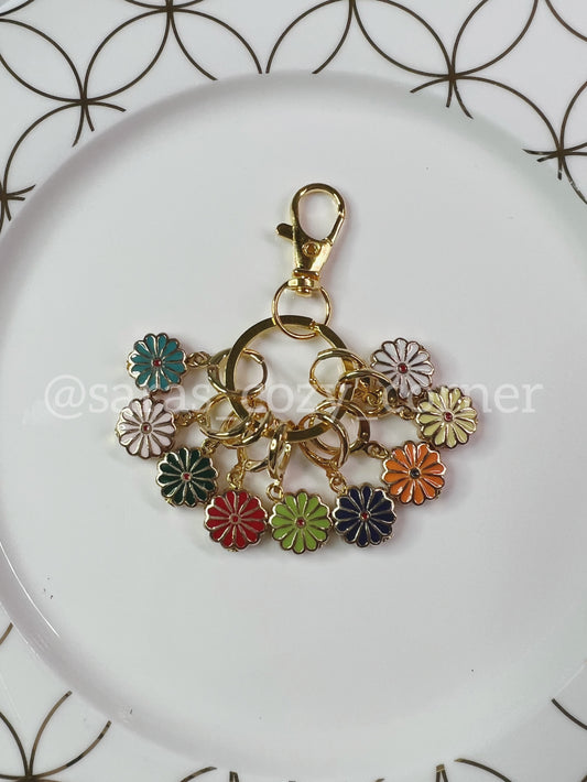 Daisy Stitch Markers set