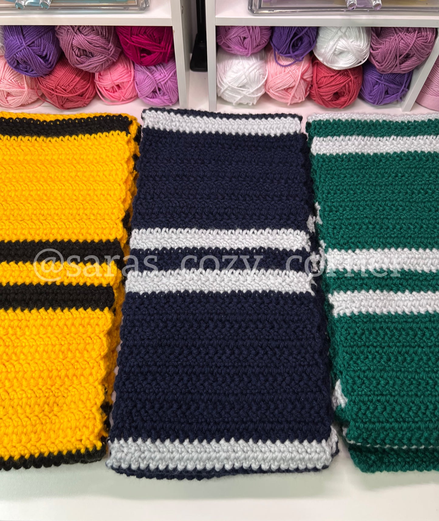 The Magic School scarf crochet pattern PDF