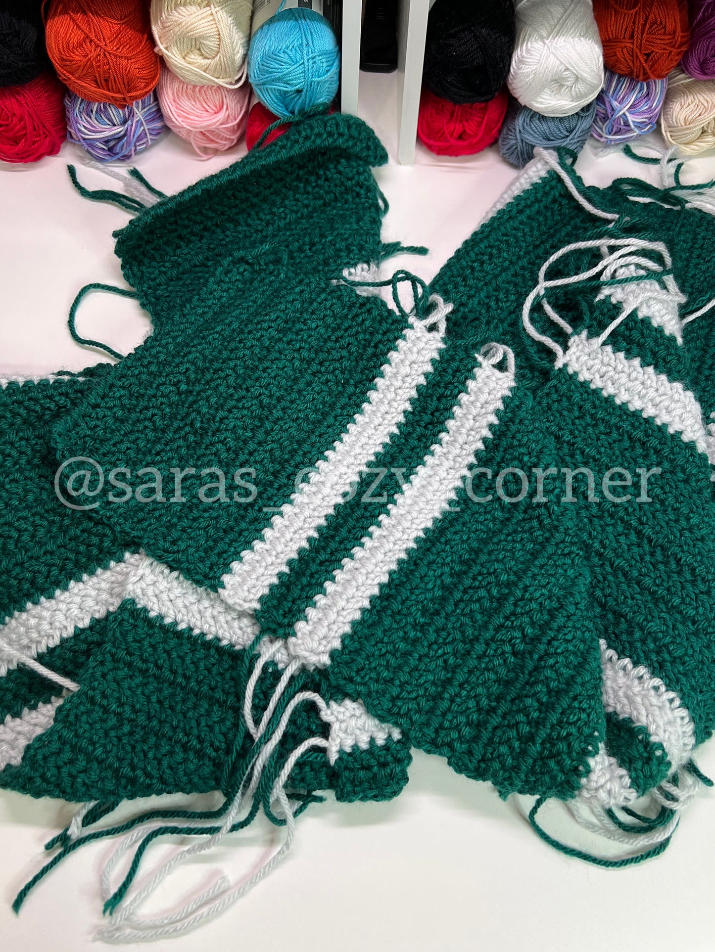 The Magic School scarf crochet pattern PDF
