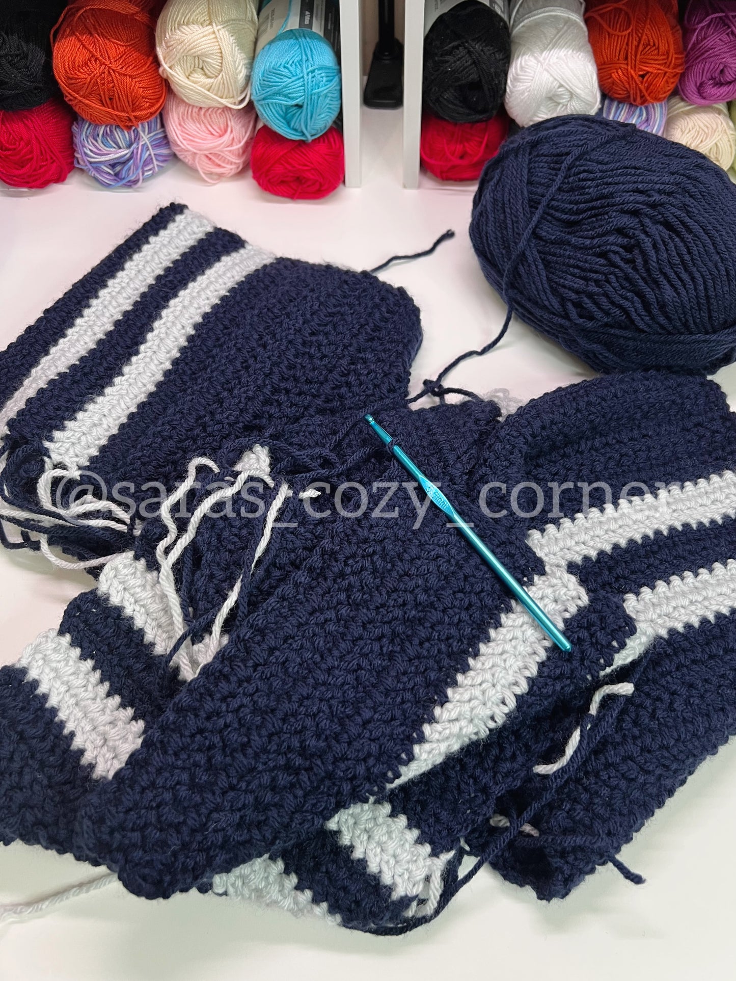 The Magic School scarf crochet pattern PDF
