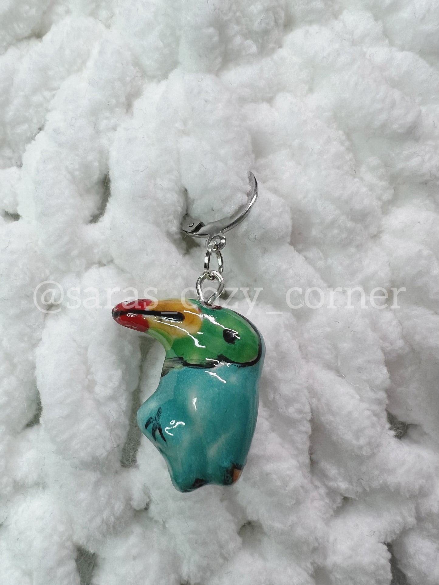 Crochet & Knitting Stitch Marker "Toucan"